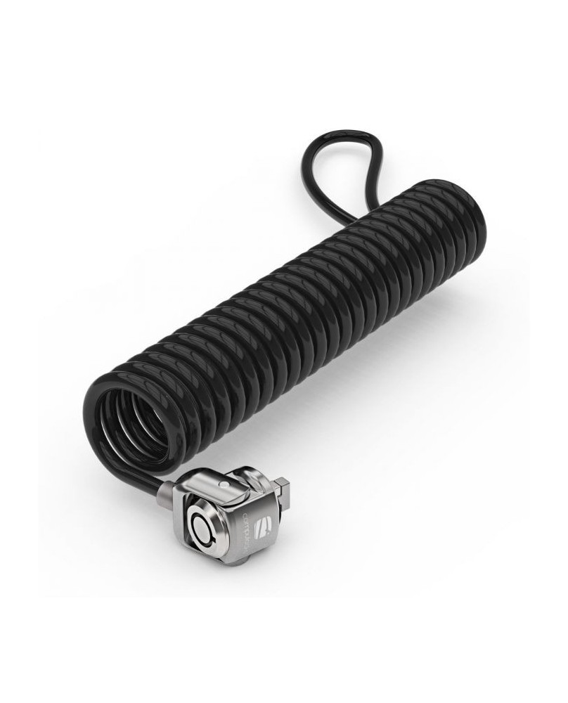 Schlösser Universal Security Keyed Coiled Cable Lock